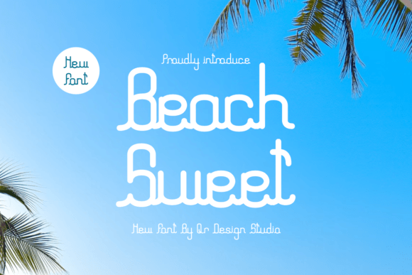 Beach Sweet Font for Creative Projects