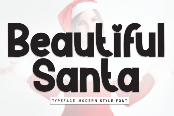 Beautiful Santa Font for Web Design