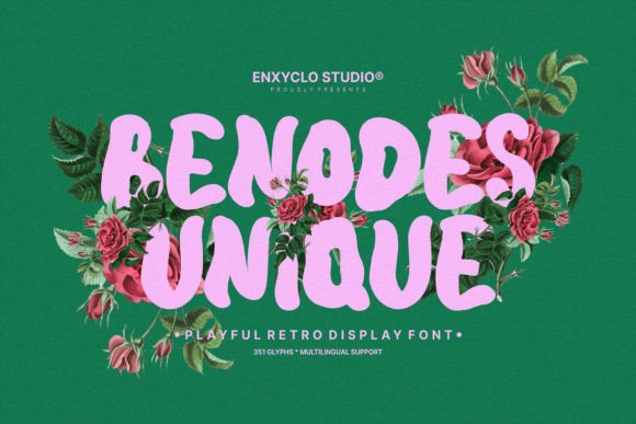 Benodes Unique Font for Web Design