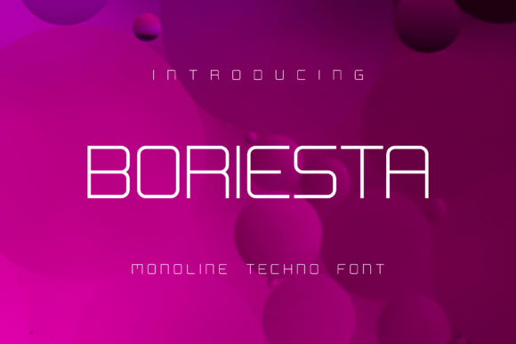 Boriesta Font for Modern Design