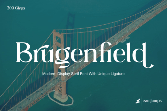Brugenfield Font for Creative Makers