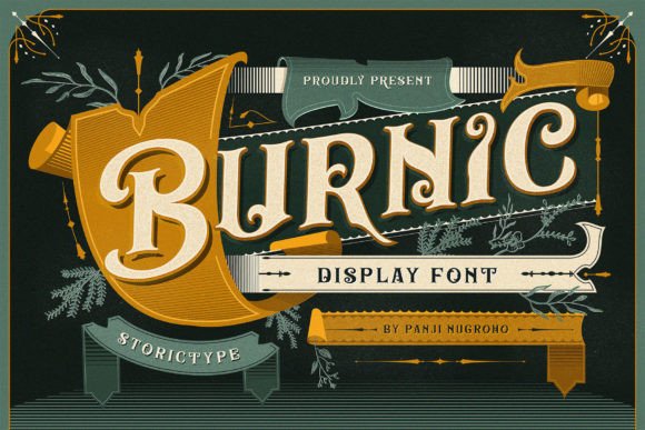 Burnic Font Free Download