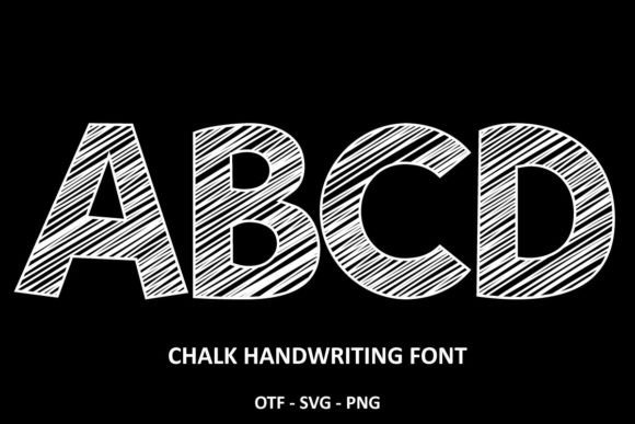 Chalk Handwriting Font for Creative Projects