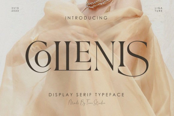 Collenis Font for Elegant Web Design