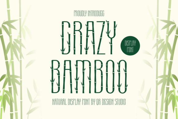 Crazy Bamboo Font for Bold Branding