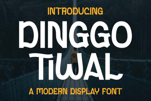 Dinggo Tiwal: A Joyful Display Font
