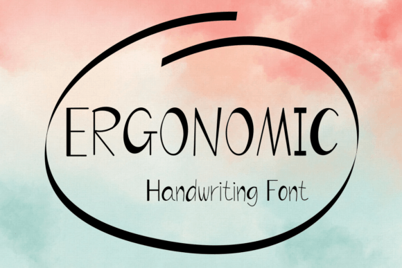 Ergonomic Font for Creative Makers