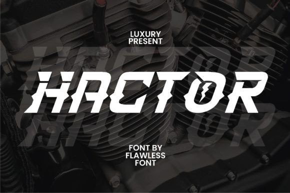 Hactor Font for Bold Designs