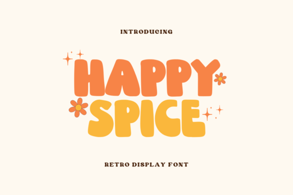 Happy Spice Font for Bold Branding