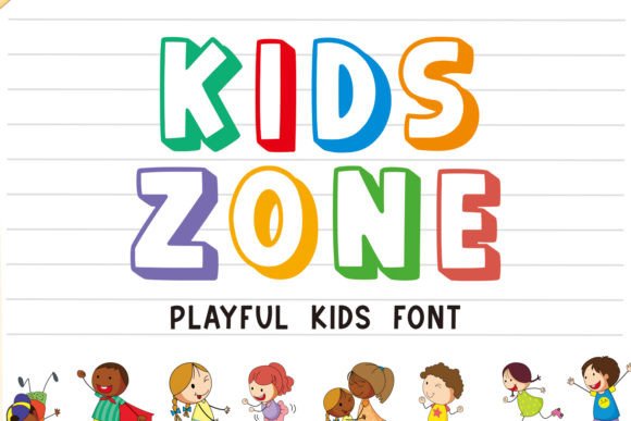 Kidszone Font for Creative Campaigns