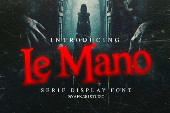Le Mano: A Serif Font for Elegant Branding