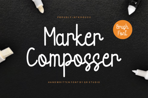 Marker Composser Font for Branding