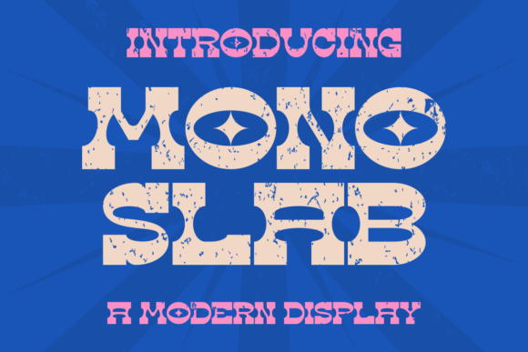 Mono Slab Font for Bold Branding