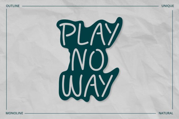 Playnoway Font: Expressive Handwriting for Editorial Design