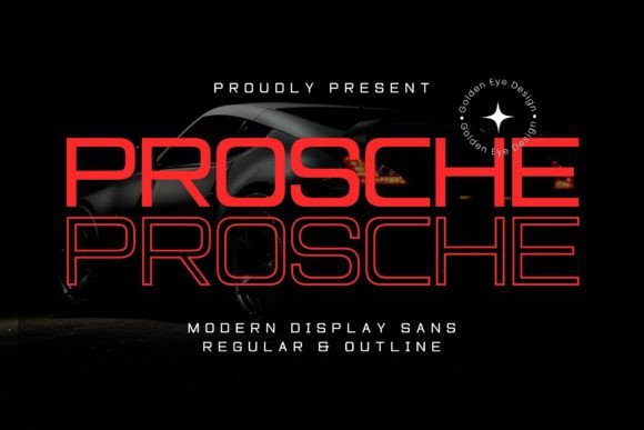 Prosche: A Modern Sans Serif