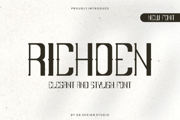 Richoen Font: Bold & Unique