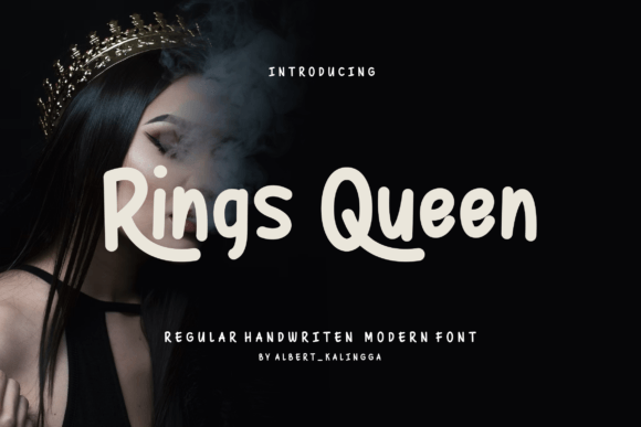 Rings Queen Font: Bold & Authentic