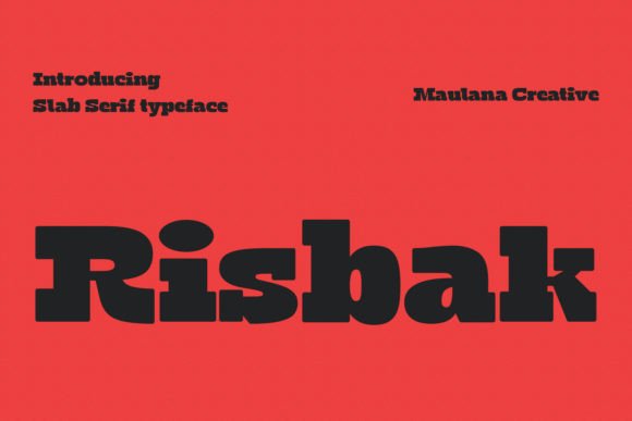 Risbak Font for Professional Branding
