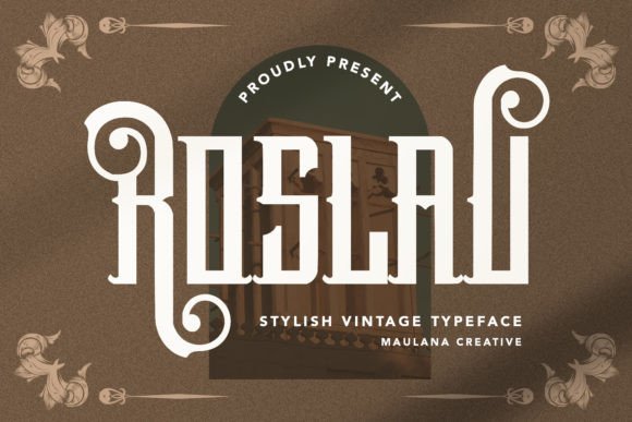 Roslav Font for Creative Design