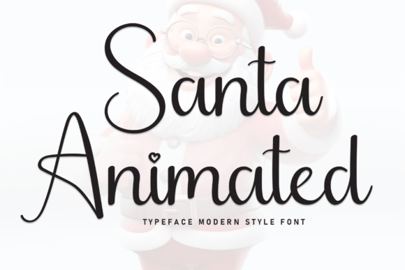 Santa Animate Font Review