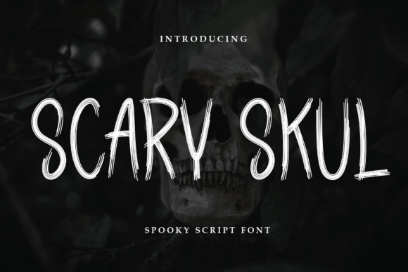 Scary Skul Font for Business Branding