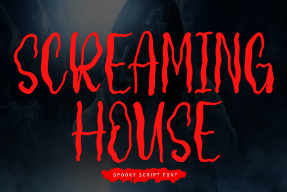 Screaming House Font for Creative Projects