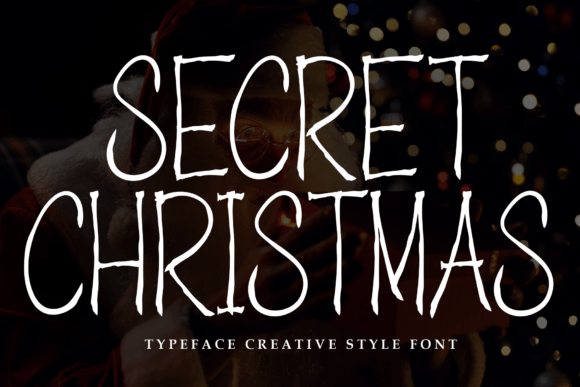 Secret Christmas Font