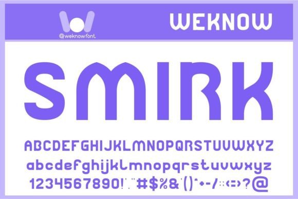 Smirk Font for Business Branding