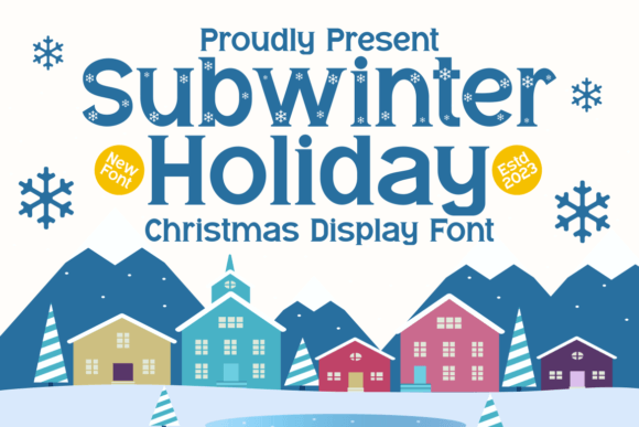 Subwinter Holiday Font