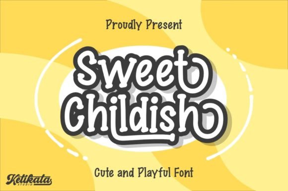 Sweet Childish Font for Creative Brands