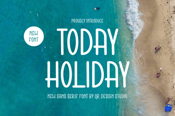 Today Holiday Font for Web Design